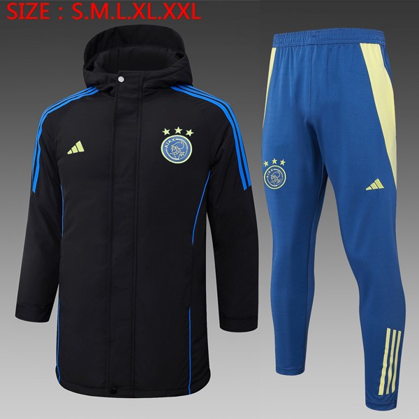 Piumino Ajax Set Completo 24/25 Nero